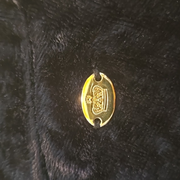 Vintage Y2K Juicy Couture Bubble Skirt S Micro Mini Velvet Black Drawstring - Picture 6 of 9